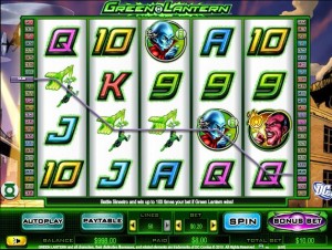 Green Lantern online pokies